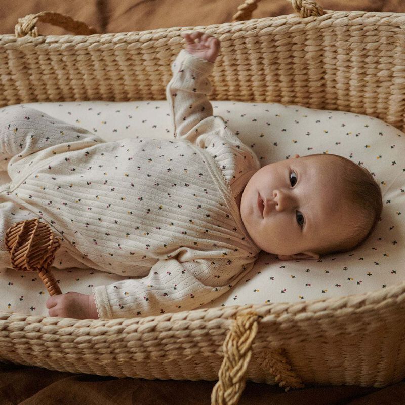 Nature Baby Kimono Stretch & Grow Pointelle image number 1